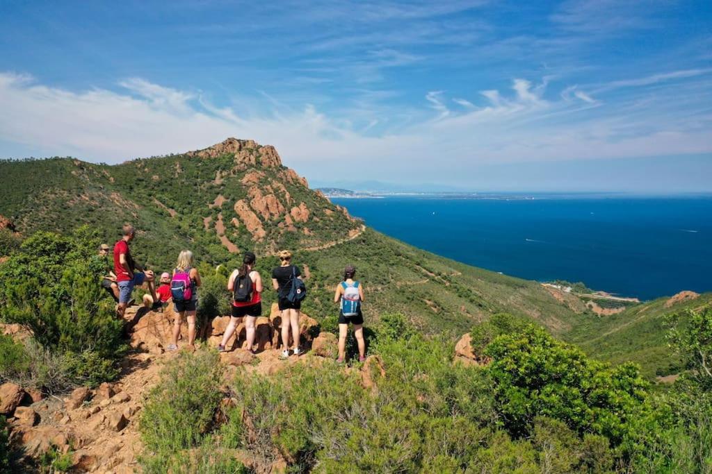 Dans Un Cadre D'Exception, Vue Mer Panoramique A Agay Cote D'Azur, Village Vacances Cap Esterel, T2 Avec Jardin, Golf, Climatisation, Wifi, 5 Piscines Saint-Raphaël Exteriér fotografie